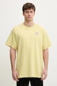 adidas Originals t-shirt bawełniany Butter KY2932 żółty AW25