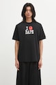 A Bathing Ape t-shirt bawełniany BAPE Logo Inside Out nadruk czarny 1L30109352