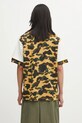 Odzież A Bathing Ape t-shirt bawełniany 1st Camo Heavy Washed Blocking 1L30109337 beżowy