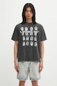 A Bathing Ape t-shirt bawełniany Garment Dye Logo nadruk czarny 1L30109348