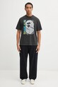 A Bathing Ape t-shirt bawełniany Garment Dye 1L30109350 czarny