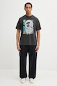 A Bathing Ape t-shirt bawełniany Garment Dye 1L30109350 czarny