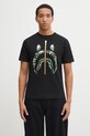 A Bathing Ape t-shirt bawełniany ABC Camo Shark nadruk czarny 1L30110008