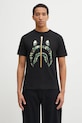 A Bathing Ape t-shirt bawełniany ABC Camo Shark nadruk czarny 1L30110008