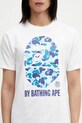 Бавовняна футболка A Bathing Ape abc camo by bathing ape tee m білий 001TEL301007M