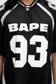A Bathing Ape t-shirt Line Camo Jacquard czarny 001CSL801312M