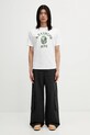 A Bathing Ape t-shirt bawełniany ABC Camo College 001TEL801005M biały