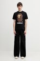 A Bathing Ape t-shirt bawełniany By Bathing Ape 001TEL801002M czarny
