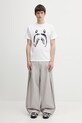 A Bathing Ape t-shirt bawełniany City Camo Shark 001TEL801027M biały
