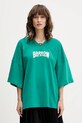 Barrow t-shirt in cotone F5BWUATH044 turchese
