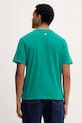 Barrow t-shirt in cotone turchese F5BWUATH070