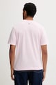 Βαμβακερό μπλουζάκι Barrow ροζ F5BWUATH070