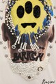Barrow t-shirt bawełniany F5BWUATH124 beżowy