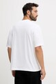 Дрехи Памучна тениска Lacoste TH7744 бял