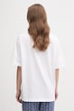 Bavlnené tričko Lacoste TH7744 biela
