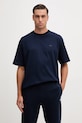 Ρούχα Βαμβακερό μπλουζάκι Lacoste TH7744 σκούρο μπλε
