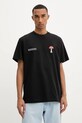 Îmbrăcăminte Pangaia tricou din bumbac 10002604. negru