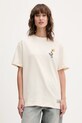 Odzież Kaotiko t-shirt bawełniany AR064.01S.G002 beżowy
