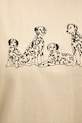 Kaotiko t-shirt bawełniany AR054.01.G002 beżowy
