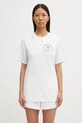 Sporty & Rich cotton t-shirt Eden Crest Kennedy TO043501621WH01 white AW25