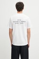 Odzież Sporty & Rich t-shirt bawełniany Eden Crest Kennedy TO043501621WH01 biały