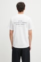 Sporty & Rich t-shirt bawełniany Eden Crest Kennedy TO043501621WH01 biały