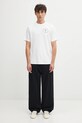 Sporty & Rich t-shirt bawełniany Eden Crest Kennedy TO043501621WH01 biały