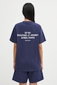Sporty & Rich t-shirt bawełniany Kennedy Crest TO04360666BL106