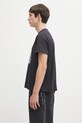 Odzież GANNI t-shirt bawełniany Basic Cotton Jersey Neon Puppy T4333 szary