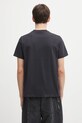 GANNI t-shirt bawełniany Basic Cotton Jersey Neon Puppy T4333 szary