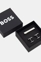 BOSS manžetové knoflíčky pánské B-TEXTUREDSET-TIE stříbrná 50565251