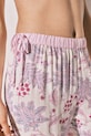 women'secret spodnie piżamowe damskie z wiskozy fioletowy 3703236