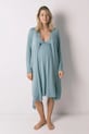 women'secret női viszkóz fürdőköpeny kék 2173143
