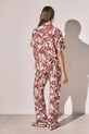women'secret dvojdielne pyžamo dámske s viskózou 3793078 burgundské AW26