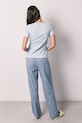 women'secret pizsama női pamut 3593069 kék AW26