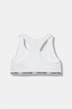 Calvin Klein Underwear podprsenka dětská bavlněná s elastanem 2-pack černá G80G800742.9BY2