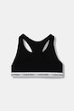 Calvin Klein Underwear podprsenka dětská bavlněná s elastanem 2-pack G80G800742.9BY2 černá