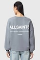AllSaints bluza oversize damska bawełniana DREAMER W188JE niebieski AW26