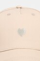 Morgan czapka z daszkiem damska bawełniana 5CAPO 261.5CAPO beżowy AW26