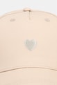 Morgan czapka z daszkiem damska bawełniana 5CAPO 261.5CAPO beżowy AW26