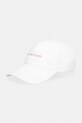 Calvin Klein șapcă baseball pentru femei, din bumbac alb LV04F5089G