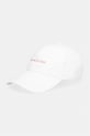 Calvin Klein șapcă baseball pentru femei, din bumbac alb LV04F5089G