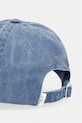 Akcesoria Les Deux czapka z daszkiem męska jeansowa 1002011 granatowy