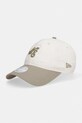 New Era бейсболка з додаванням льону NE LINEN 920 бежевий 60856293