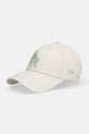New Era czapka z daszkiem bawełniana LE 940 LA DODGERS beżowy 60856376