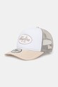 New Era czapka z daszkiem trucker OVAL FOAM PATCH TRUCKER beżowy 60856292