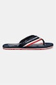Tommy Hilfiger șlapi pentru bărbați PATCH PRINT HIFIGER BEACH SANDAL FM0FM05903 bleumarin AW26