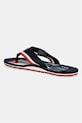 Încălțăminte Tommy Hilfiger șlapi pentru bărbați PATCH PRINT HIFIGER BEACH SANDAL FM0FM05903 bleumarin