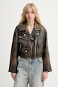 Gestuz кожаная куртка женская из кожи GZdiana коричневый 10911257