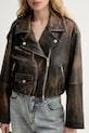 Gestuz кожаная куртка женская из кожи GZdiana 10911257 коричневый